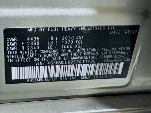 Used 2014 Subaru Legacy 2.5i Limited w/ Moonroof Package image 40