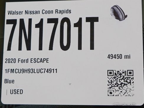 Used 2020 Ford Escape SEL image 32