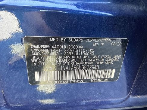 Used 2020 Subaru WRX image 27