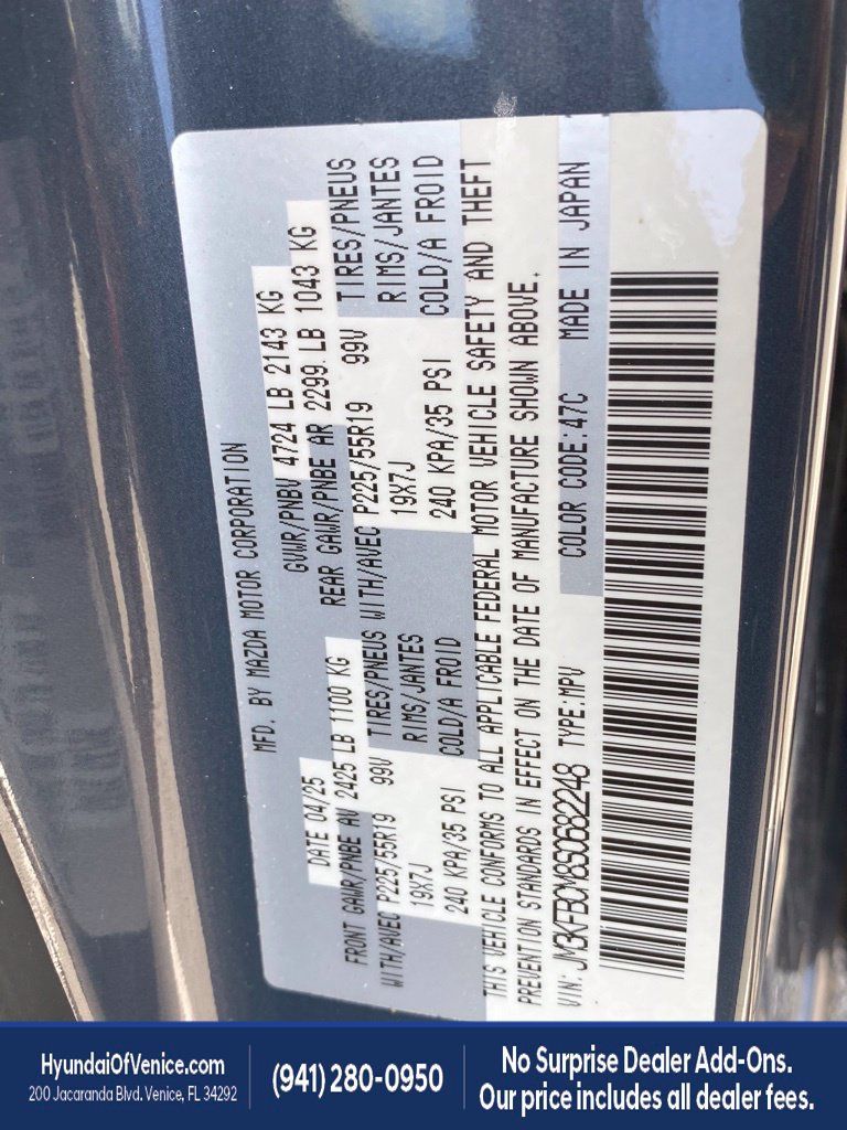 Used 2025 MAZDA CX-5 Carbon Edition AWD/4WD image 34