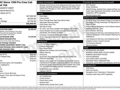 New 2026 GMC Sierra 1500 Pro w/ Graphite Edition image 3