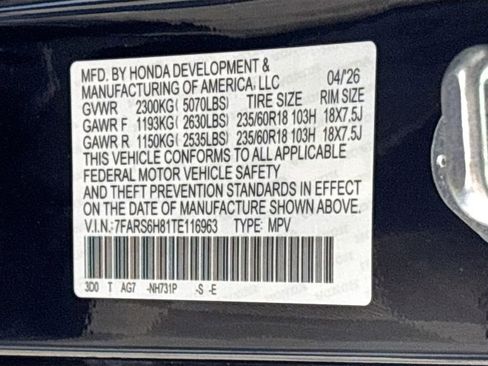 New 2026 Honda CR-V Sport-L image 25
