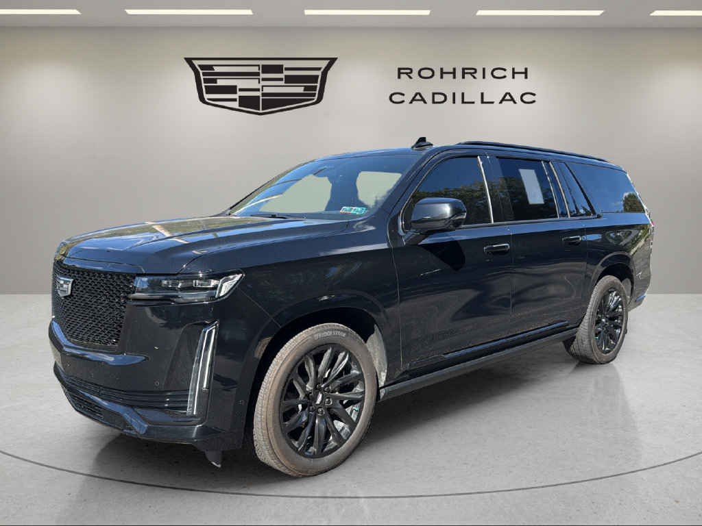 Certified 2024 Cadillac Escalade ESV Sport Platinum w/ LPO, ONYX Package AWD/4WD 360° Tour