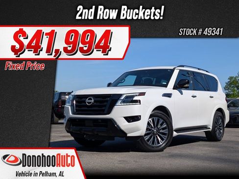 Used 2023 Nissan Armada SL w/ Midnight Edition Package image 1