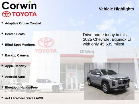 Used 2025 Chevrolet Equinox LT AWD/4WD image 6