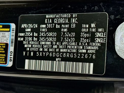 Used 2024 Kia Telluride S w/ S Sunroof Package AWD/4WD image 38