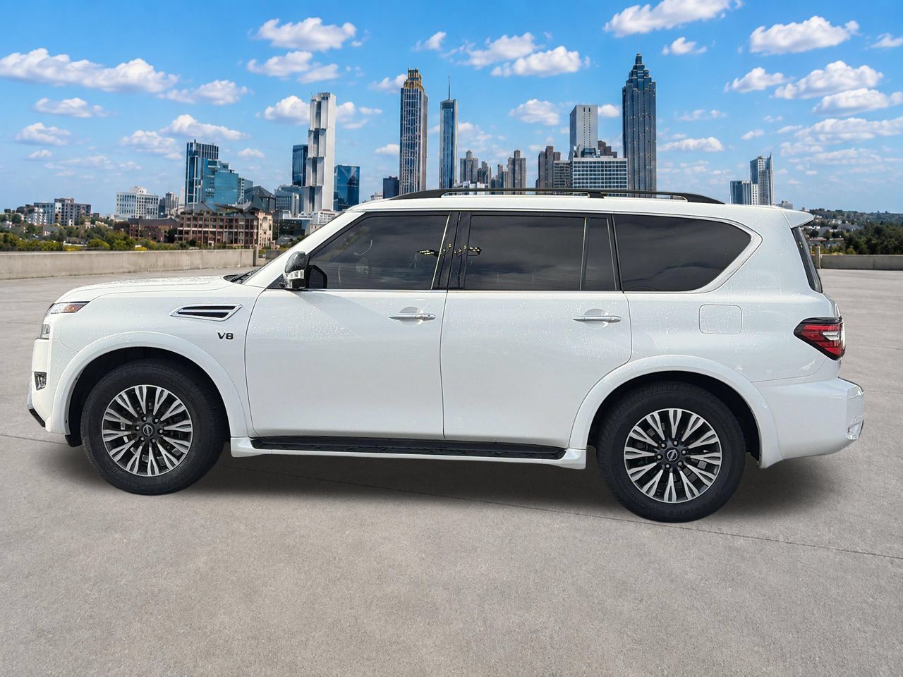 Certified 2022 Nissan Armada SL w/ Midnight Edition Package RWD image 2