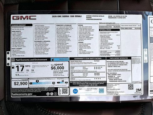 New 2026 GMC Sierra 1500 Denali w/ Denali Reserve Package image 41