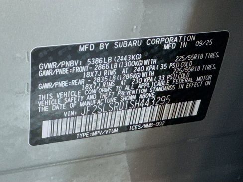 New 2025 Subaru Forester Limited image 42