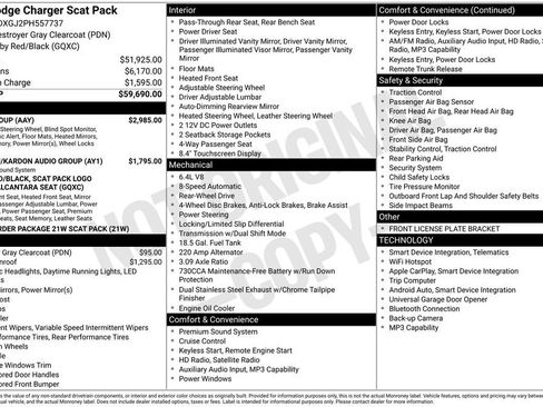 Used 2023 Dodge Charger Scat Pack w/ Plus Group RWD image 9