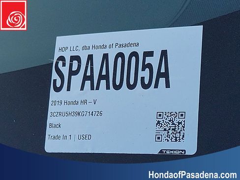 Used 2019 Honda HR-V LX image 30