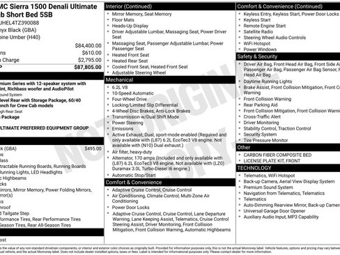 New 2026 GMC Sierra 1500 Denali Ultimate AWD/4WD image 3