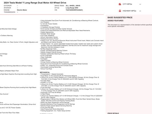 Used 2024 Tesla Model Y Long Range image 3
