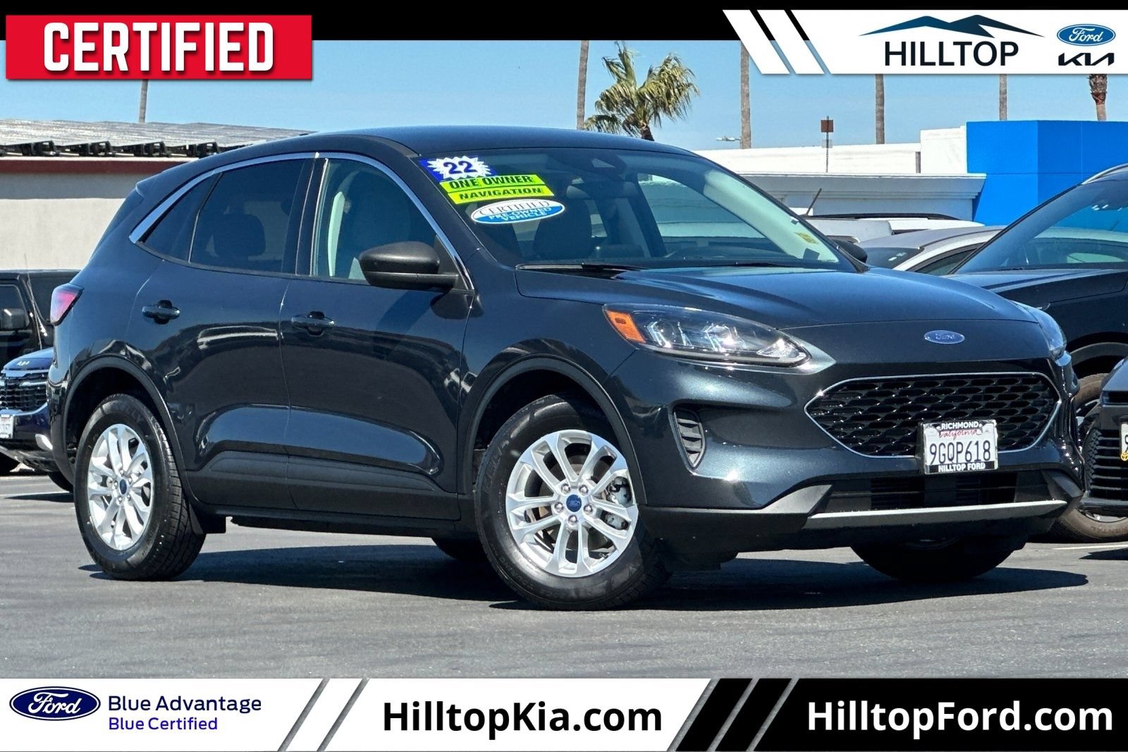 Certified 2022 Ford Escape SE w/ Convenience Package FWD image 1