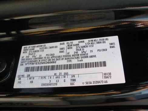 Used 2022 Ford F150 Lariat AWD/4WD image 75