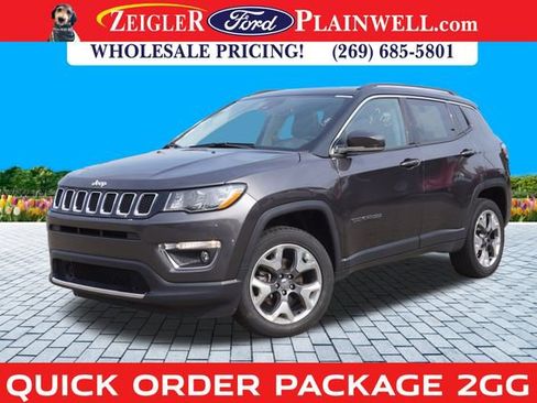 Used 2021 Jeep Compass Limited w/ Sun and Sound Group image 1