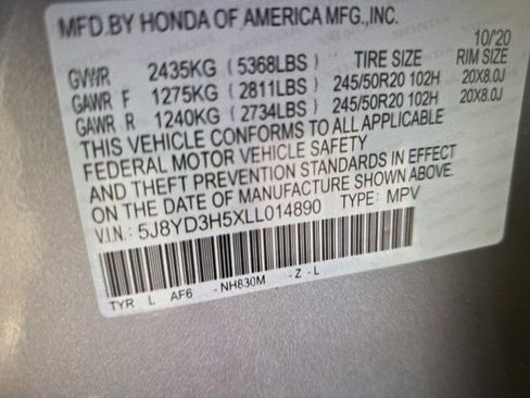 Used 2020 Acura MDX Technology Package image 6