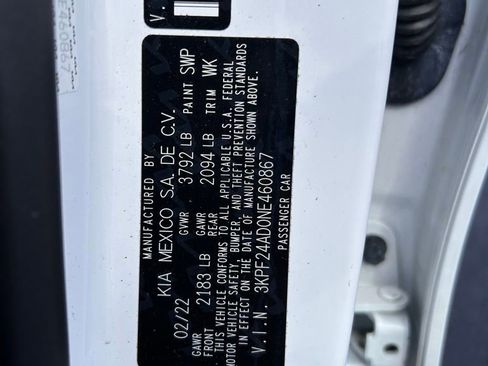 Used 2022 Kia Forte LXS image 15