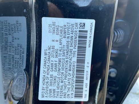 Used 2025 Honda Civic Sport image 27