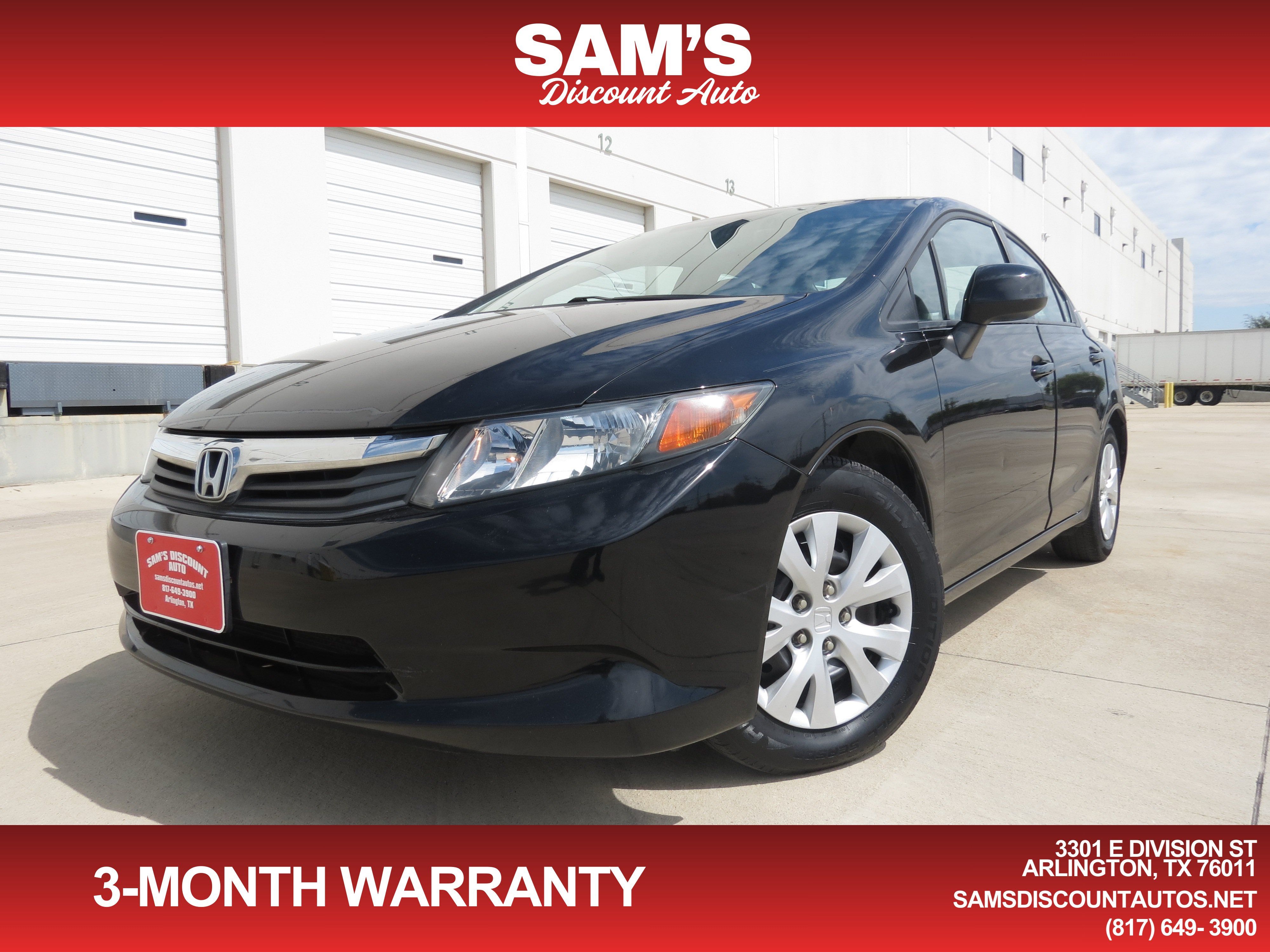 Used 2012 Honda Civic LX image 1