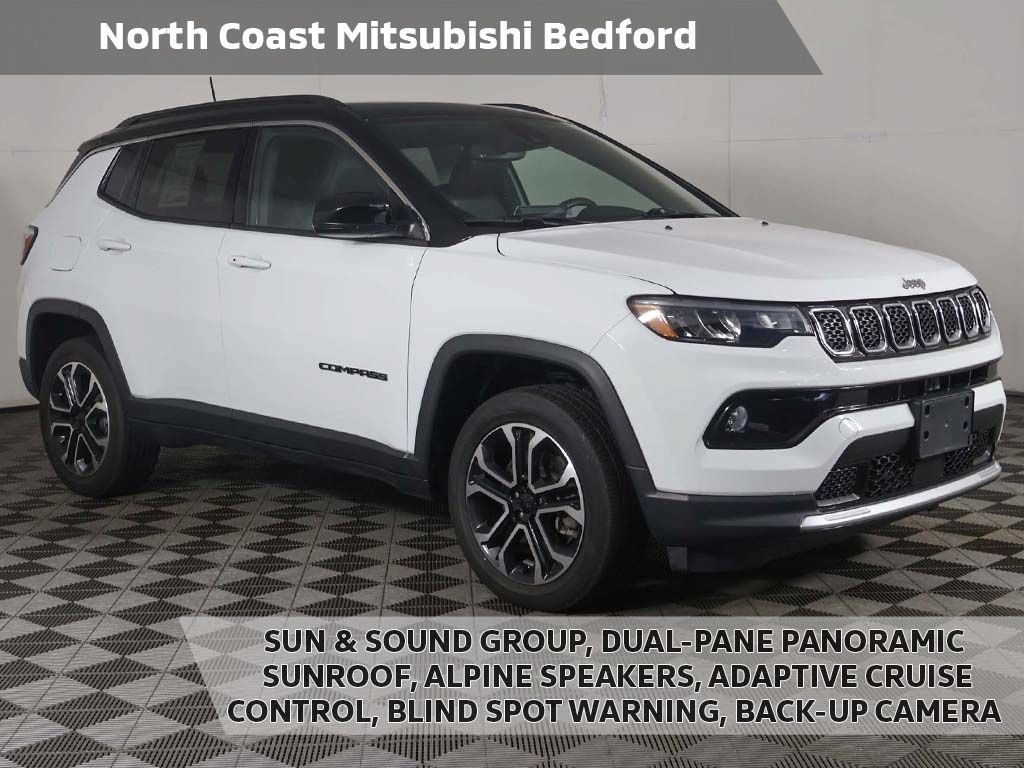 Used 2023 Jeep Compass Limited w/ Sun and Sound Group AWD/4WD image 1