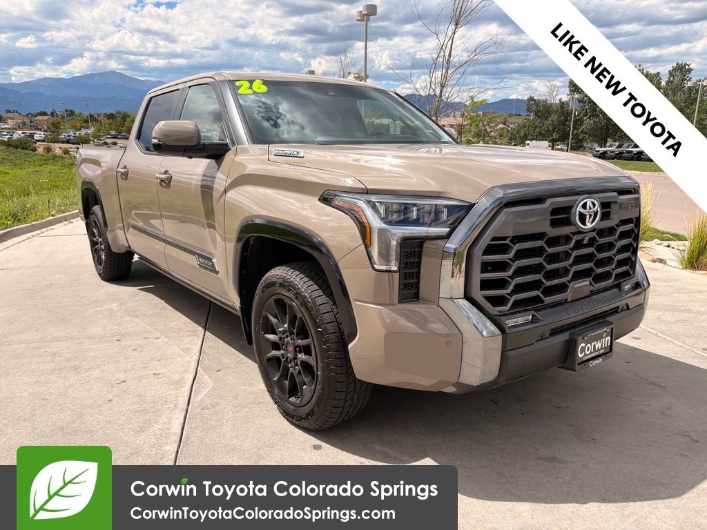 Used 2026 Toyota Tundra Platinum AWD/4WD 360° Tour