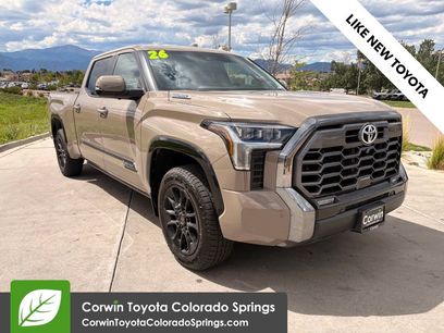 Used 2026 Toyota Tundra Platinum