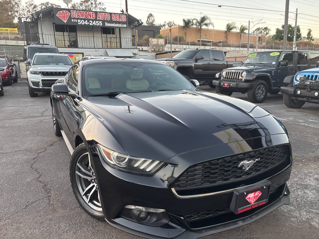 Used 2015 Ford Mustang Premium w/ Enhanced Security Package RWD image 2
