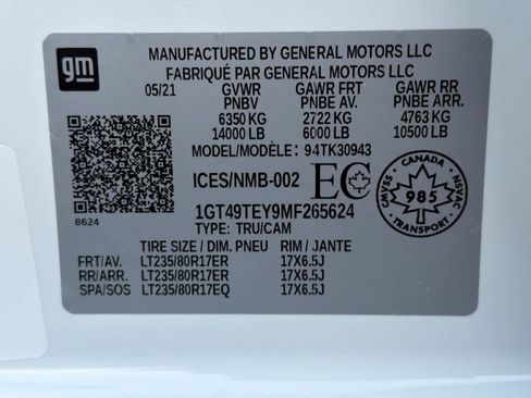 Used 2021 GMC Sierra 3500 SLE w/ SLE Value Package image 27