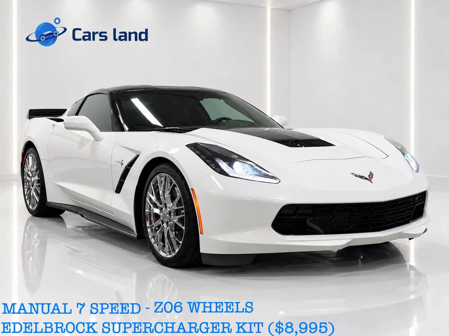 Used 2014 Chevrolet Corvette Stingray Coupe w/ 2LT Preferred Equipment Group RWD image 1