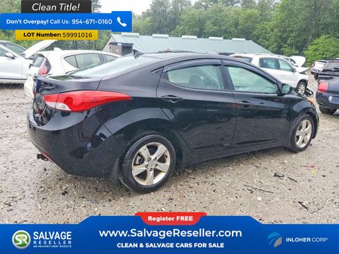 Used 2011 Hyundai Elantra GLS w/ Navigation Pkg 4 FWD image 4