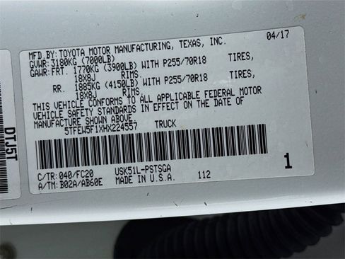 Used 2017 Toyota Tundra SR5 w/ SR5 Upgrade Package image 29