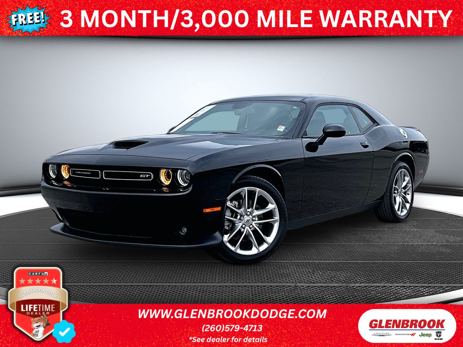 Certified 2022 Dodge Challenger GT w/ Cold Weather Group AWD/4WD image 1
