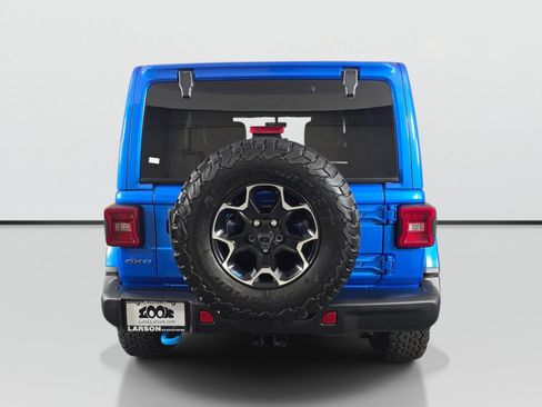 Used 2023 Jeep Wrangler Unlimited Rubicon 4xe w/ Steel Bumper Group AWD/4WD image 4