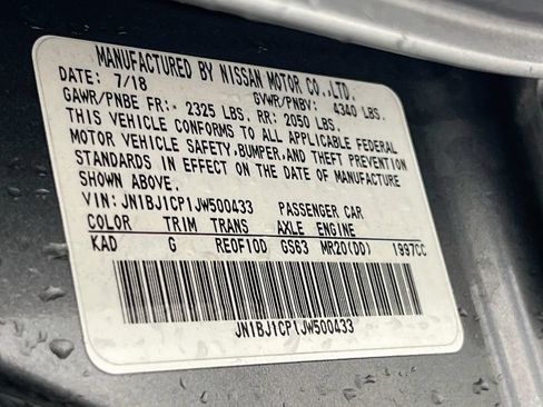 Used 2018 Nissan Rogue Sport SV FWD image 13