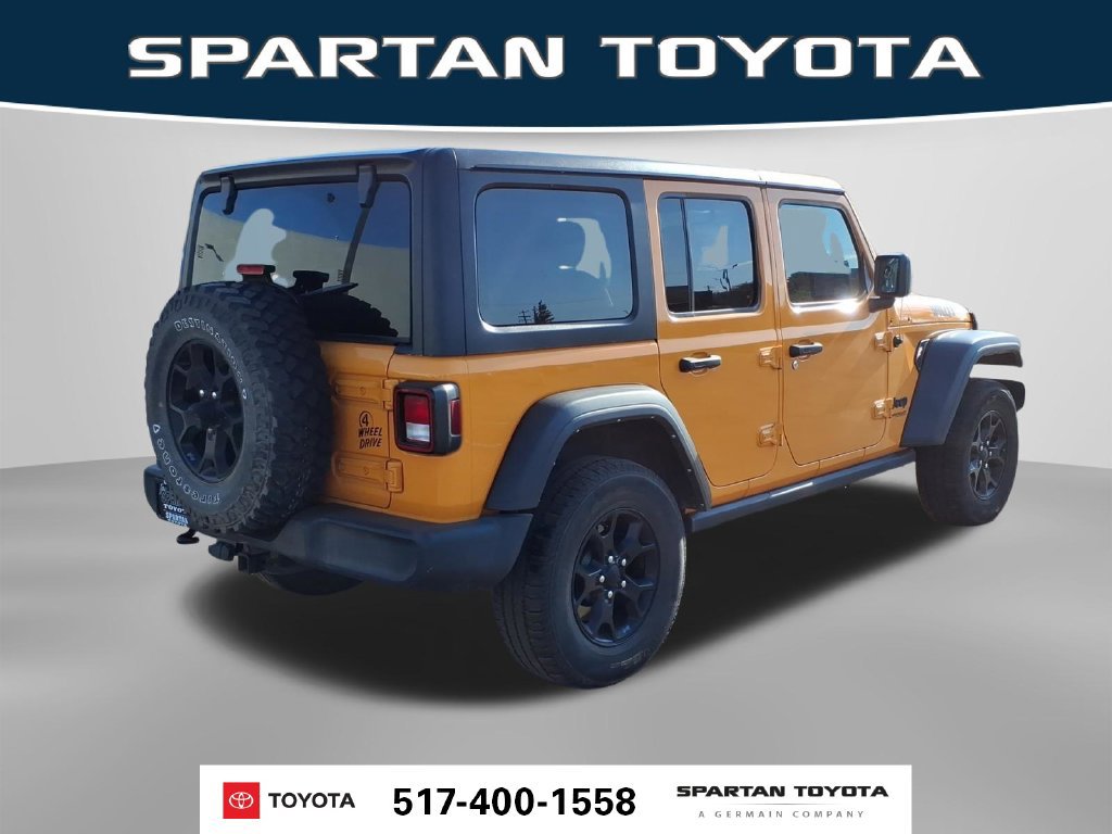 Used 2021 Jeep Wrangler Unlimited Sport AWD/4WD image 7