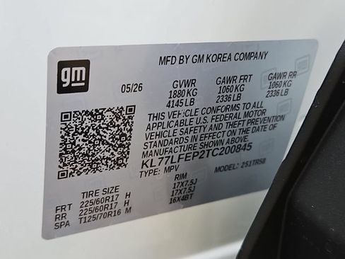 New 2026 Chevrolet Trax LS w/ LS Convenience Package FWD image 33