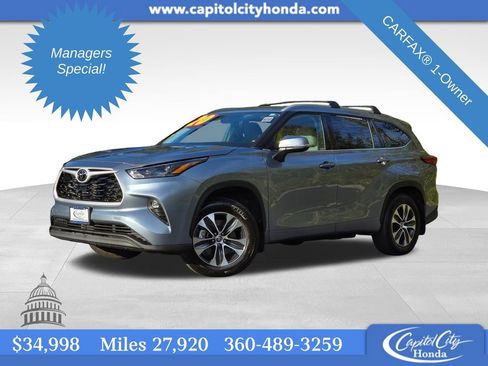 Used 2022 Toyota Highlander XLE image 1