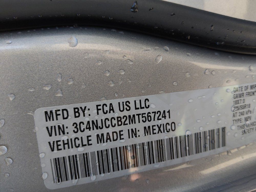 Used 2021 Jeep Compass Limited FWD image 30