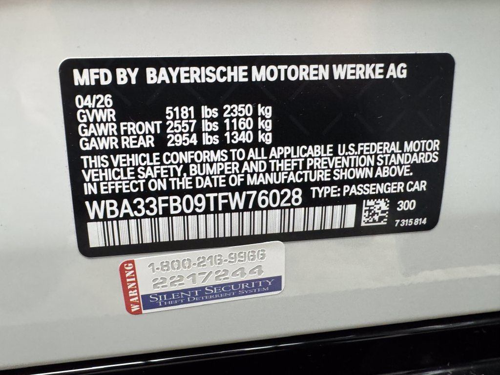 Used 2026 BMW 430i xDrive w/ M Sport Package AWD/4WD image 32