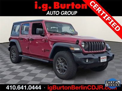 Used 2024 Jeep Wrangler Sport S