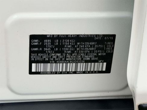 Used 2016 Subaru Outback 2.5i image 26