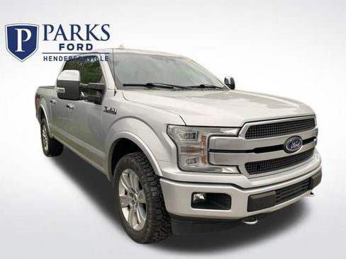 Used 2018 Ford F150 Platinum w/ Trailer Tow Package AWD/4WD image 1
