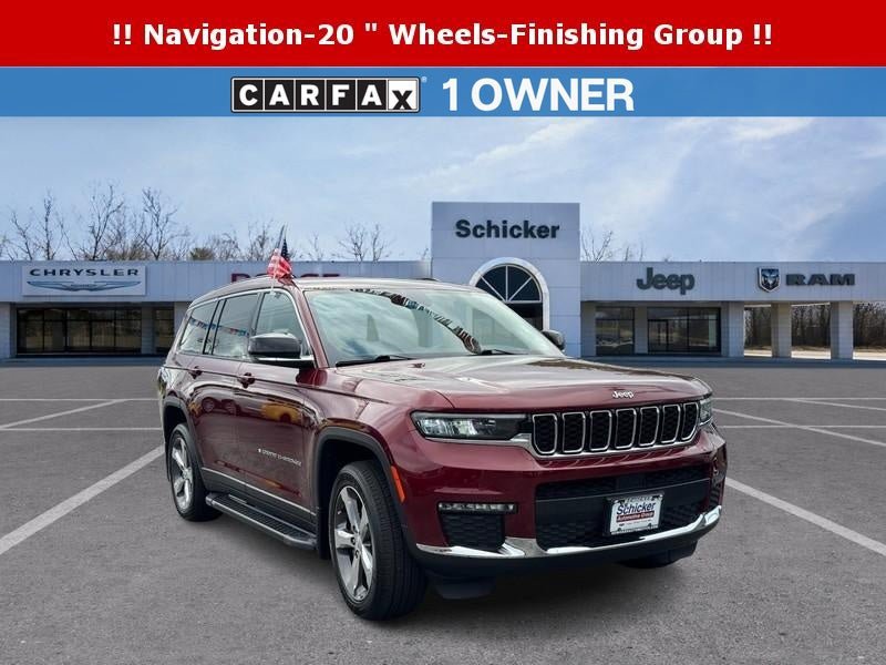 Used 2022 Jeep Grand Cherokee L Limited w/ MOPAR Finishing Package AWD/4WD image 1