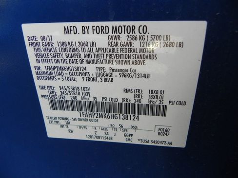 Used 2017 Ford Taurus Police Interceptor image 19