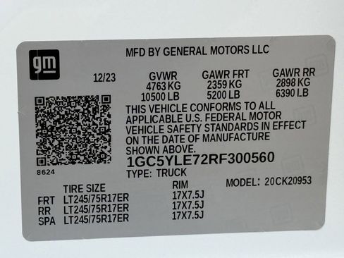 Used 2024 Chevrolet Silverado 2500 W/T w/ WT Convenience Package image 25