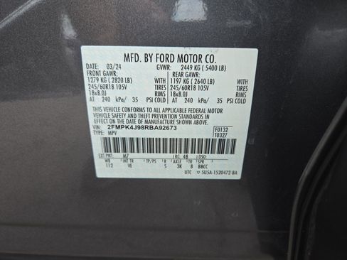 Certified 2024 Ford Edge SEL w/ Convenience Package AWD/4WD image 27
