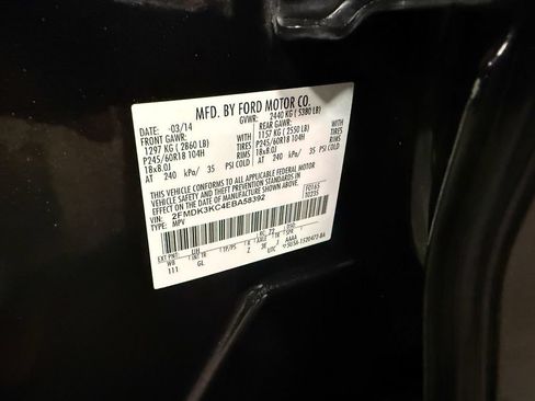 Used 2014 Ford Edge Limited FWD image 53