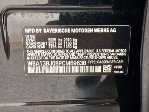 Used 2023 BMW 530i xDrive w/ M Sport Package AWD/4WD image 25