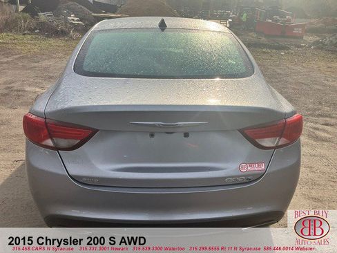 Used 2015 Chrysler 200 S w/ Navigation & Sound Group I AWD/4WD image 6